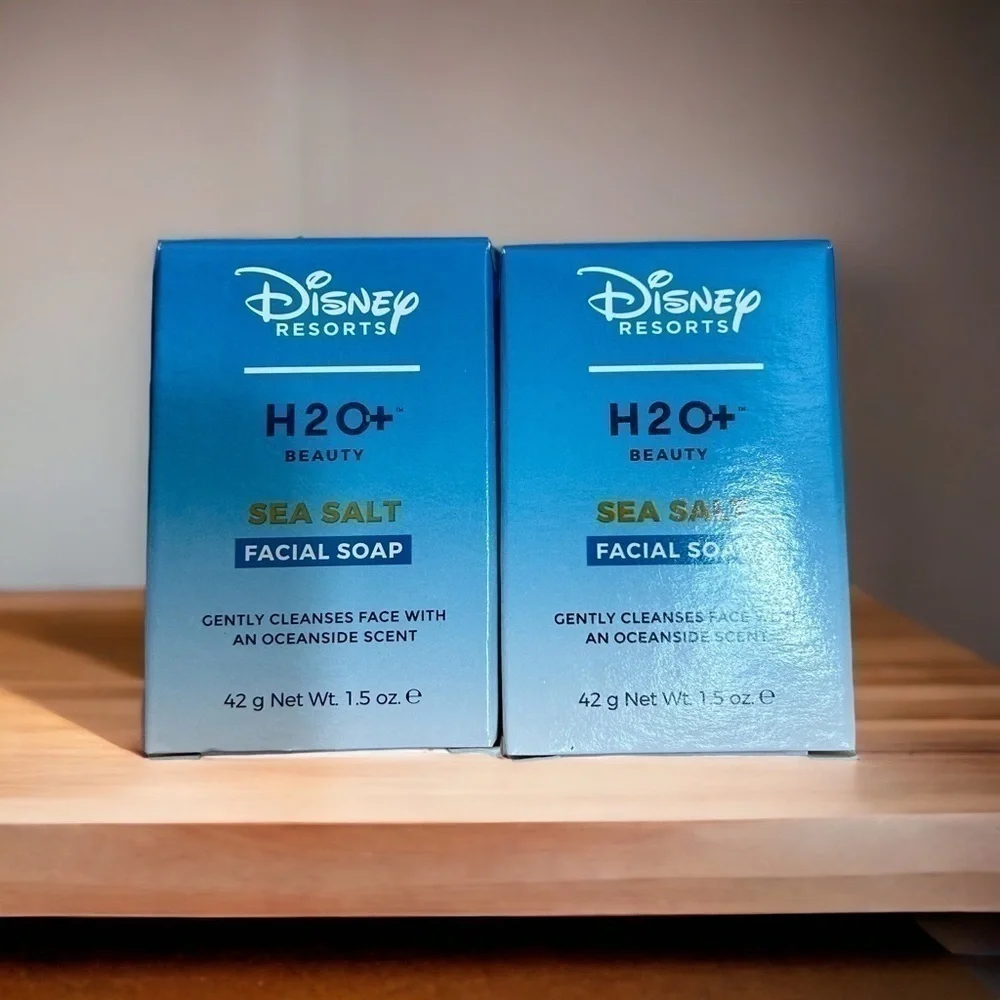 Disney Resorts H2O Facial Soap Sea Salt Bundle NEW